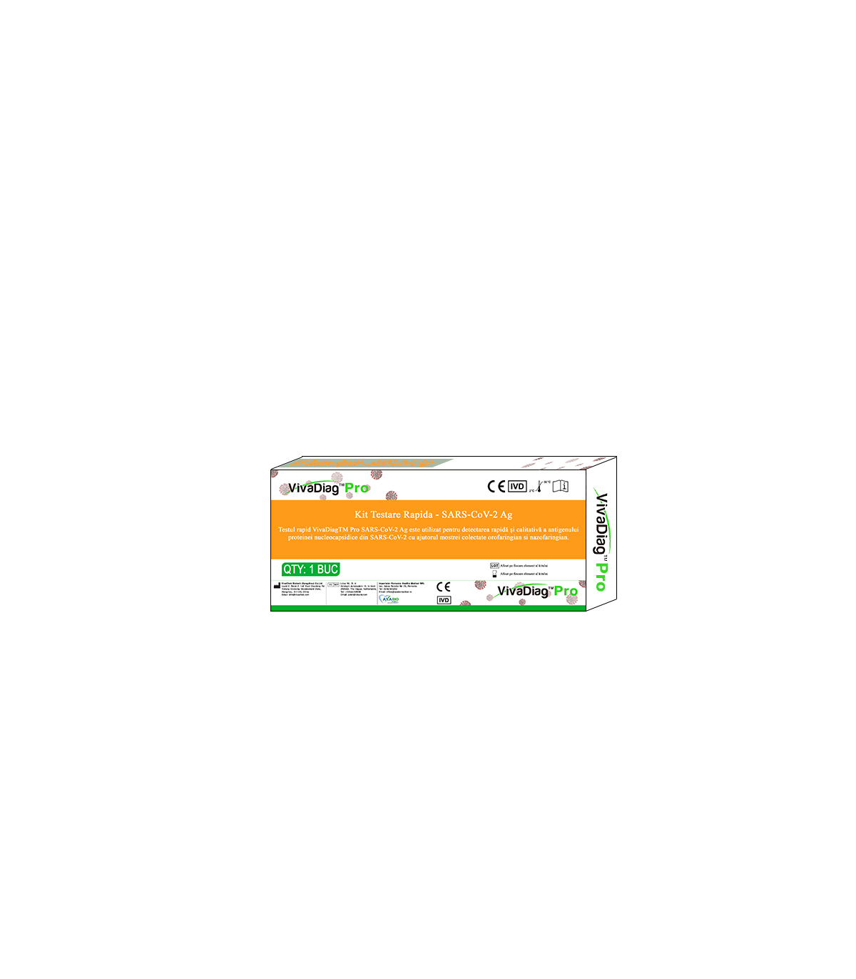 Test covid 19 antigen nazofaringian