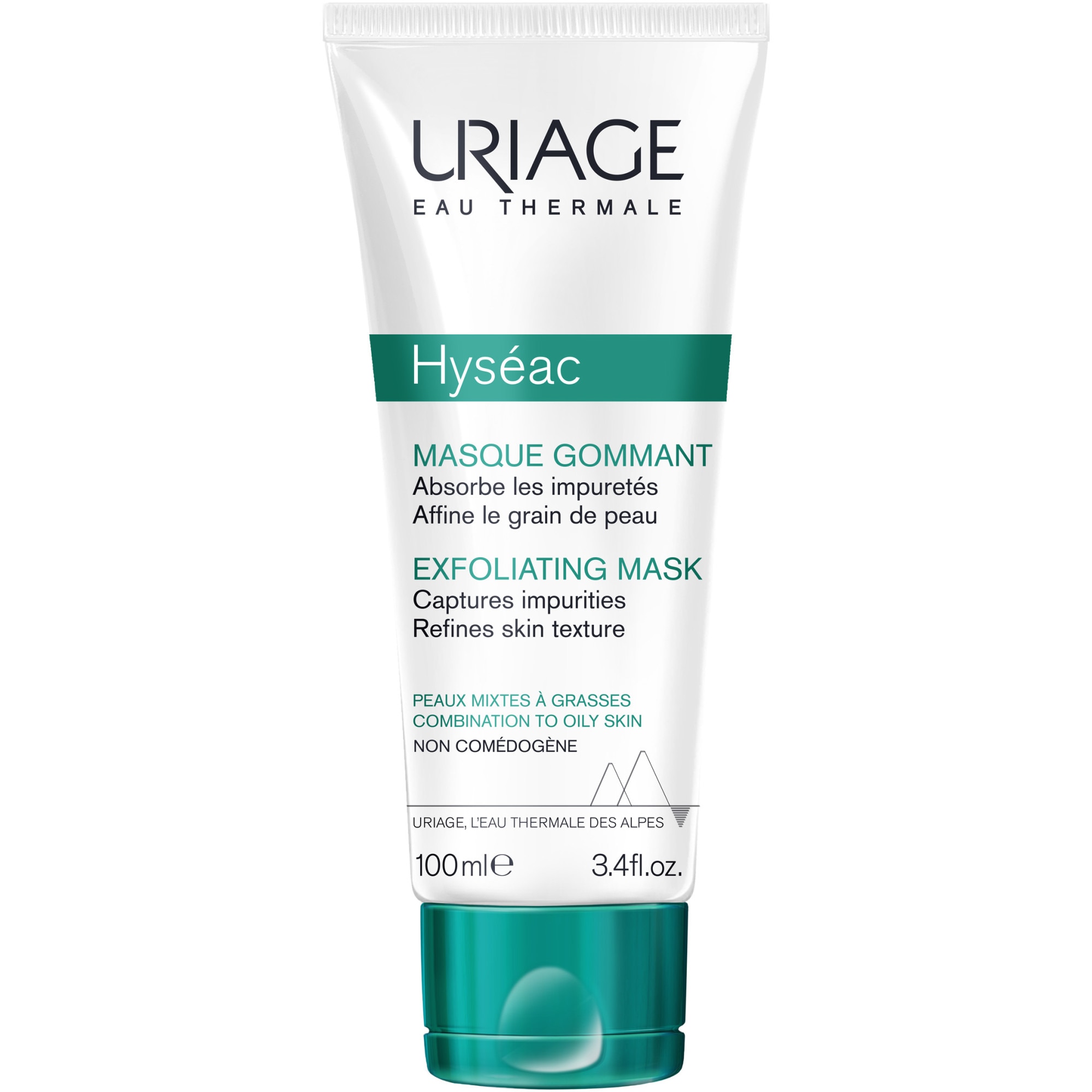 Curatare ten - Uriage 15001003 Hyseac masca exfolianta 100ml, farmacieieftina.ro