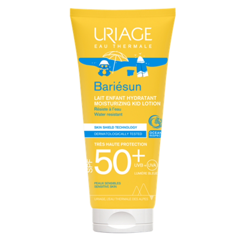 Produse pentru plaja - Uriage  Bariesun Lapte Protectie  Solara Copii Spf50+ 100ml  65169083, farmacieieftina.ro