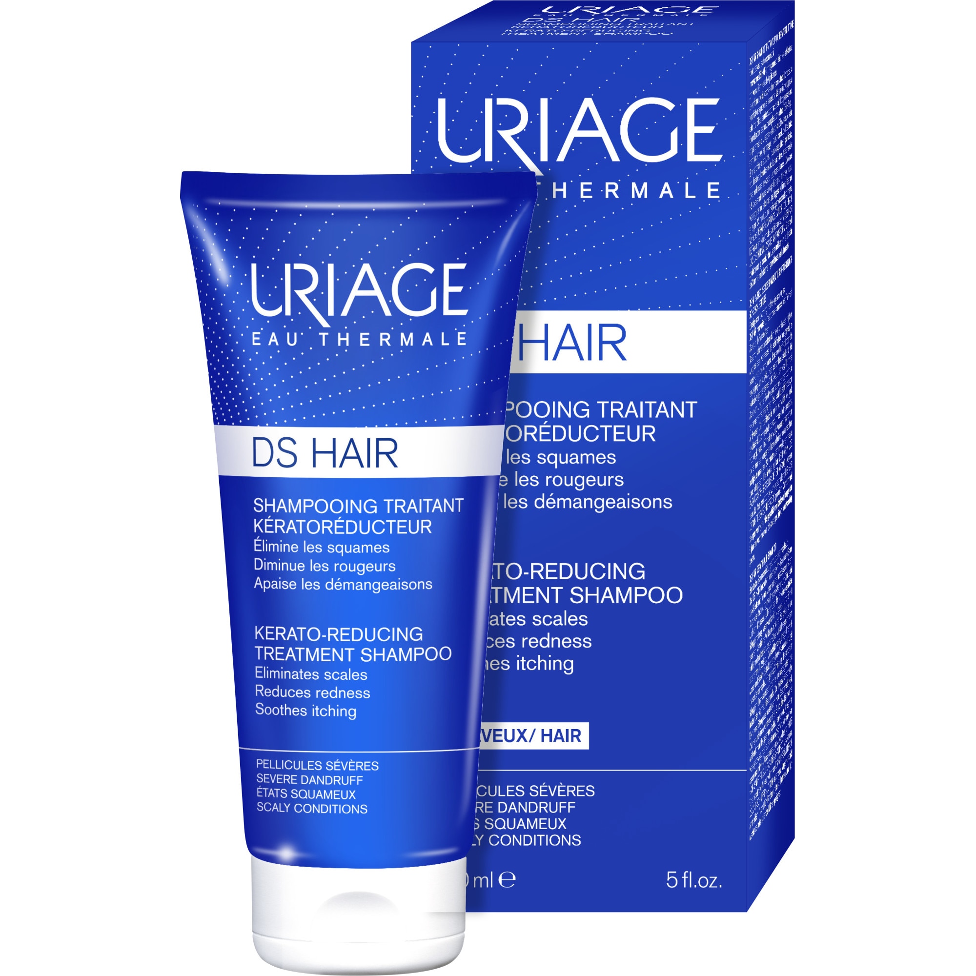 Antimatreata - Uriage D.S. Hair Sampon Tratament Kerato-Reductor 150 ml, 65186469, farmacieieftina.ro