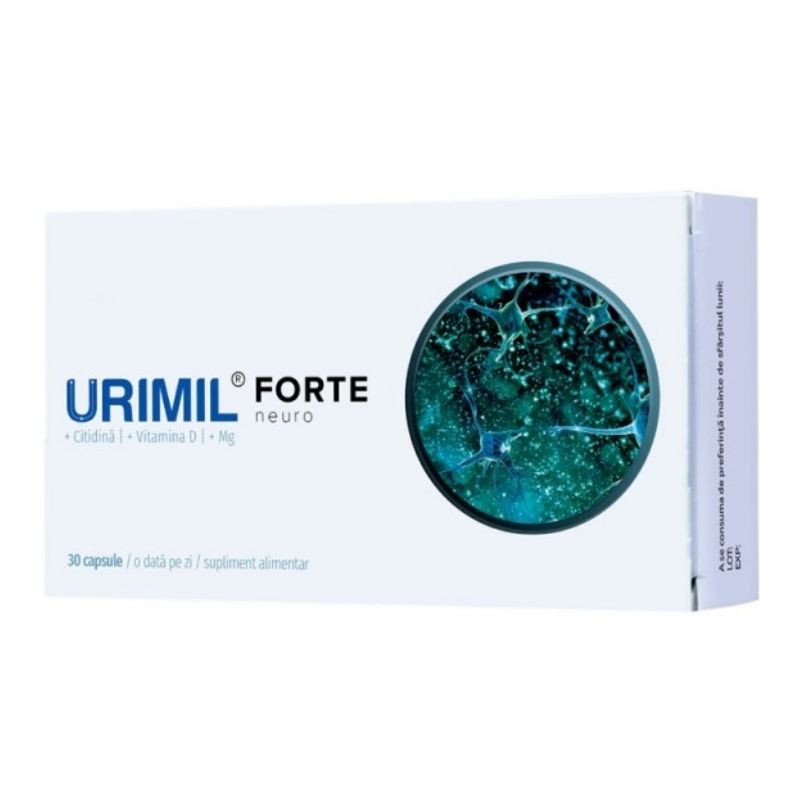 Afectiuni neurovegetative - Urimil Forte, 30 Capsule, Naturpharma, farmacieieftina.ro