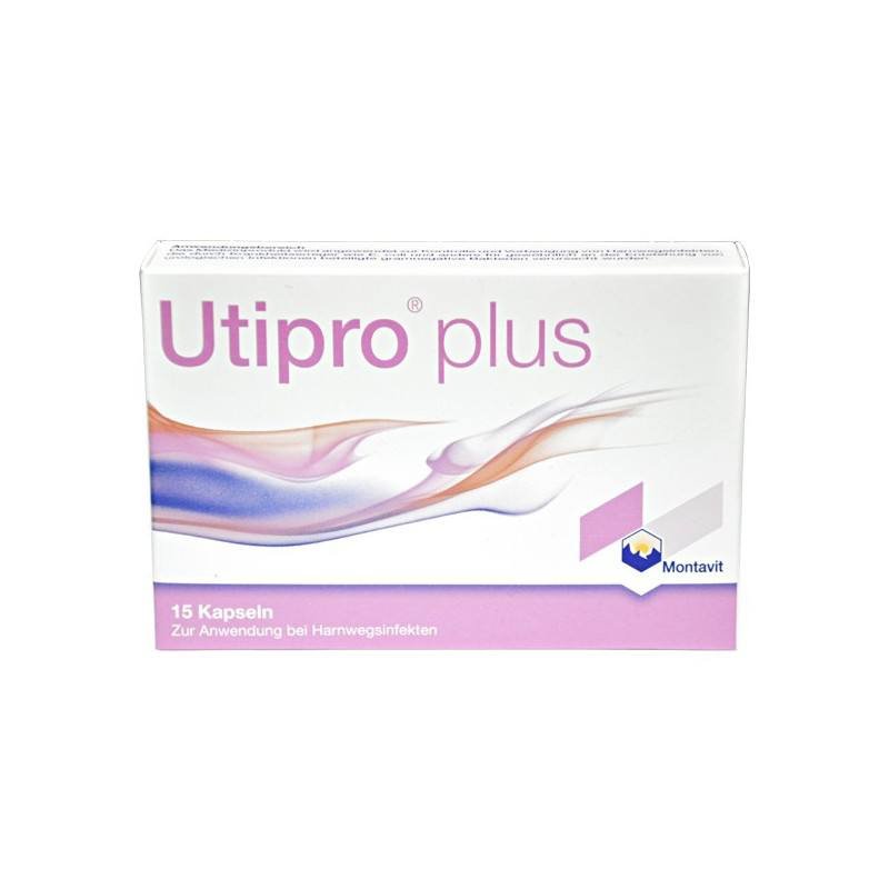 Infectii urinare - Utipro Plus 15 capsule, farmacieieftina.ro