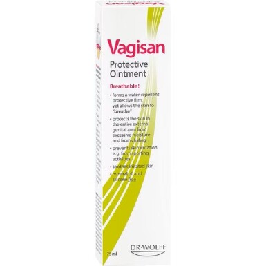 Afectiuni ginecologice - Vagisan Unguent Protector -75 ml, farmacieieftina.ro