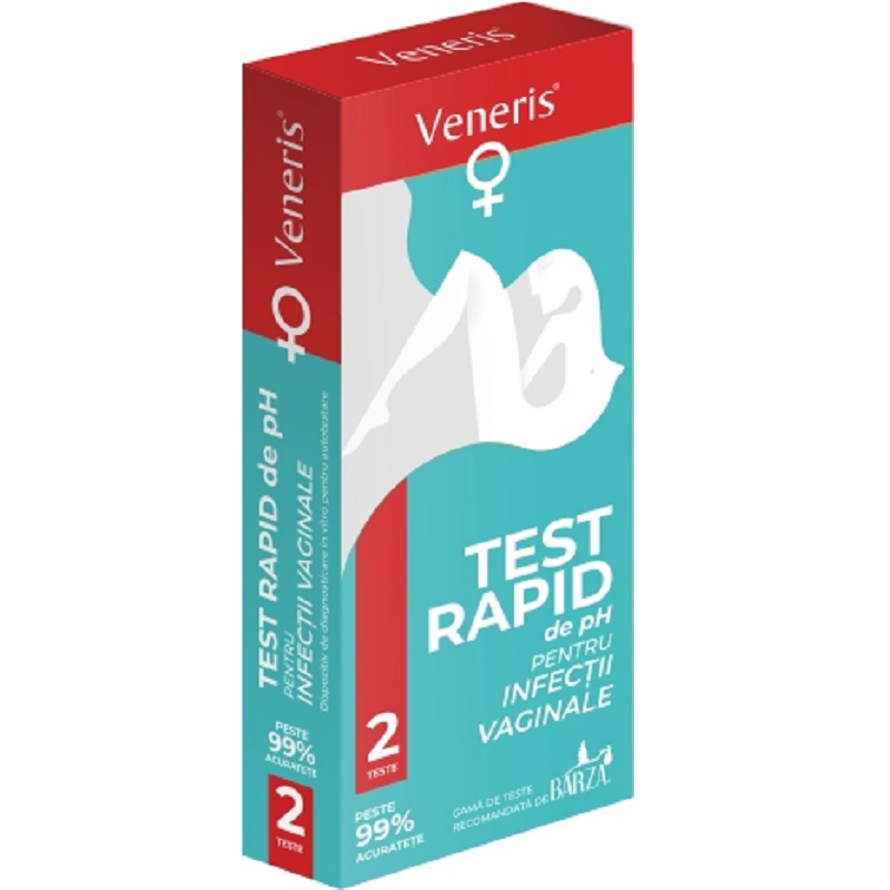 Veneris Test PH Infectii Vaginale X 2 Teste