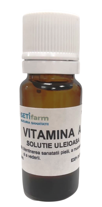   - Vitamina A Uleioasa 10 ml, farmacieieftina.ro