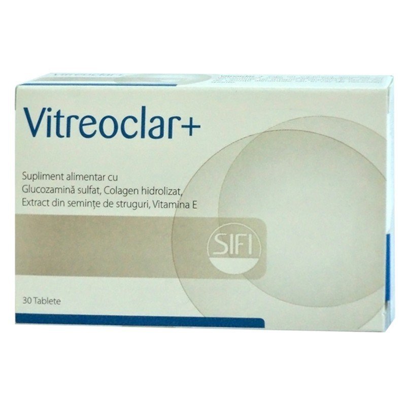 Vitamine pentru ochi - Vitreoclar +    30 capsule, farmacieieftina.ro