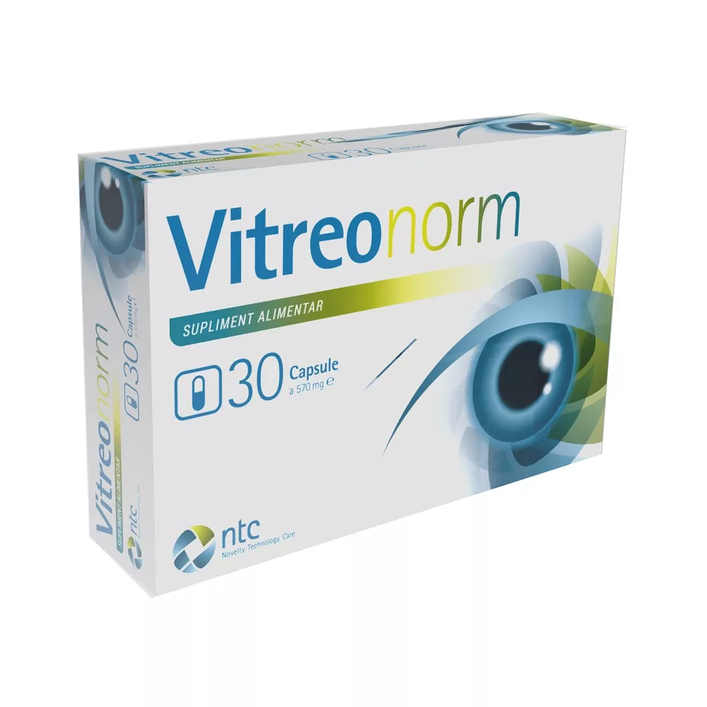 Vitamine pentru ochi - Vitreonorm 30 Capsule, farmacieieftina.ro