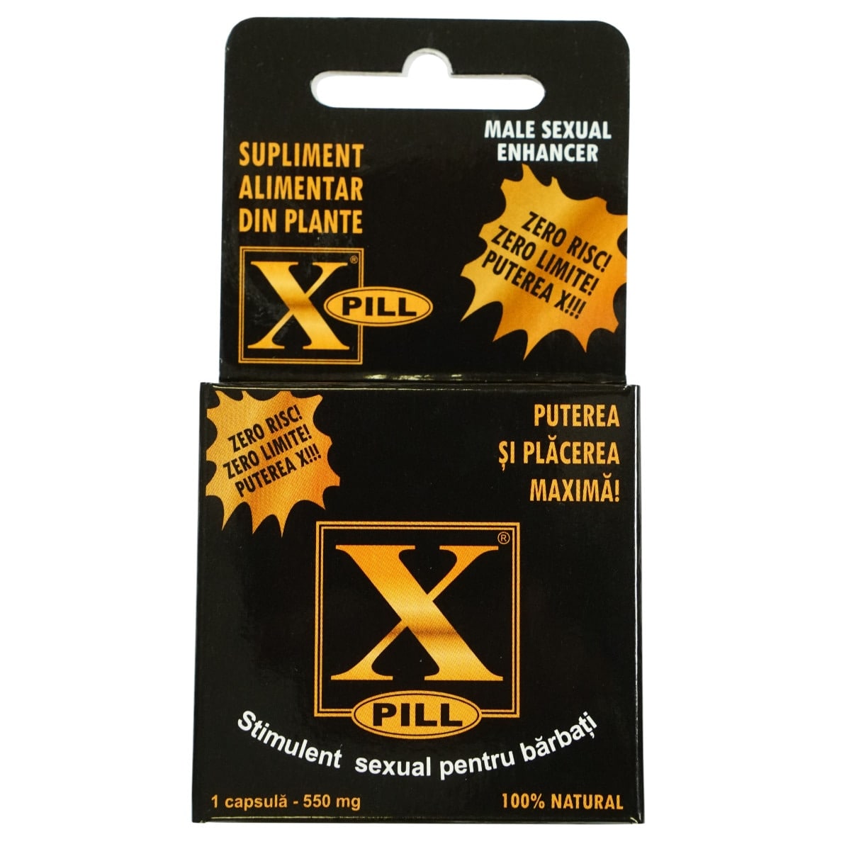 Tonice sexuale - X-PILL  X 4 CPS, farmacieieftina.ro