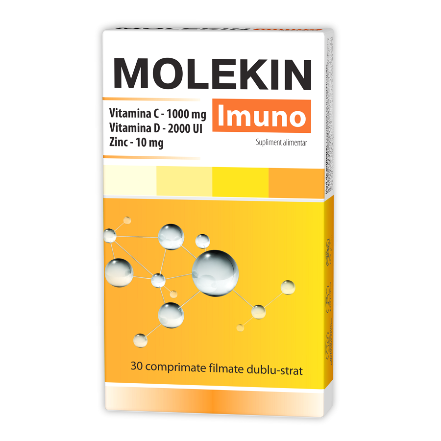 Imunitate scazuta - Zdrovit Molekin Imuno, 30 comprimate, farmacieieftina.ro