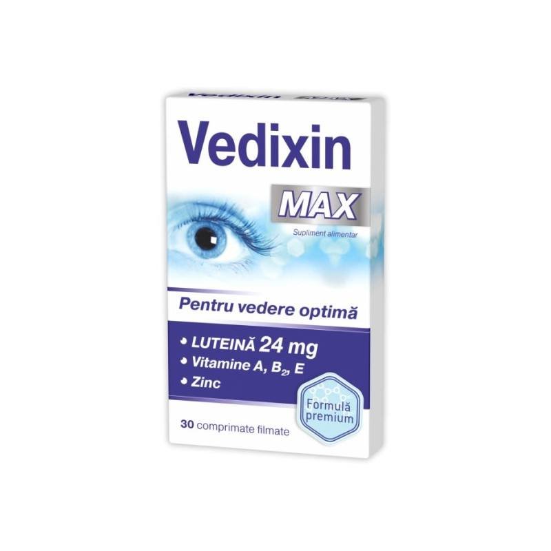 Vitamine pentru ochi - ZDROVIT VEDIXIN MAX  30CAPSULE, farmacieieftina.ro
