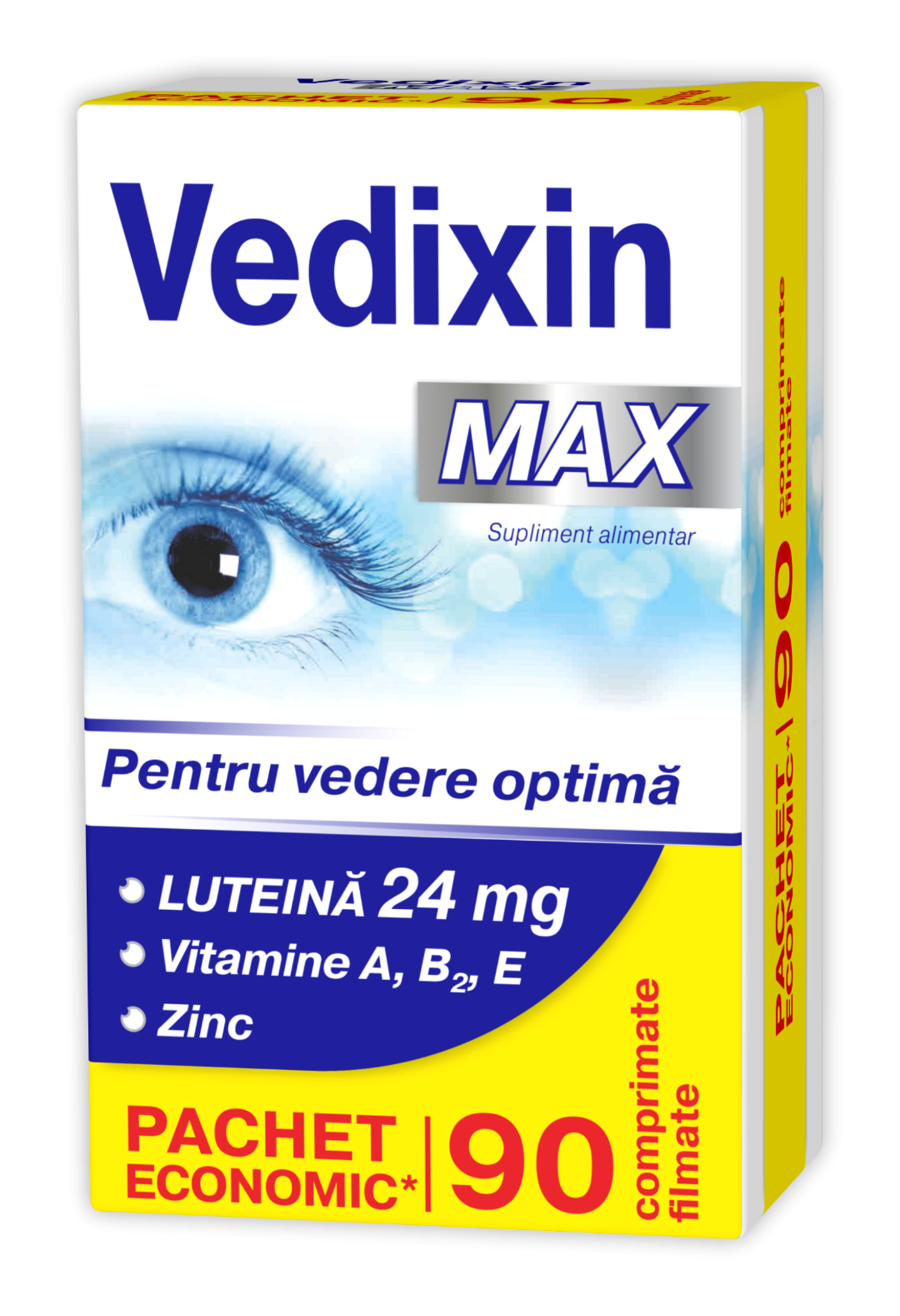 Vitamine pentru ochi - ZDROVIT VEDIXIN MAX  90 CAPSULE, farmacieieftina.ro