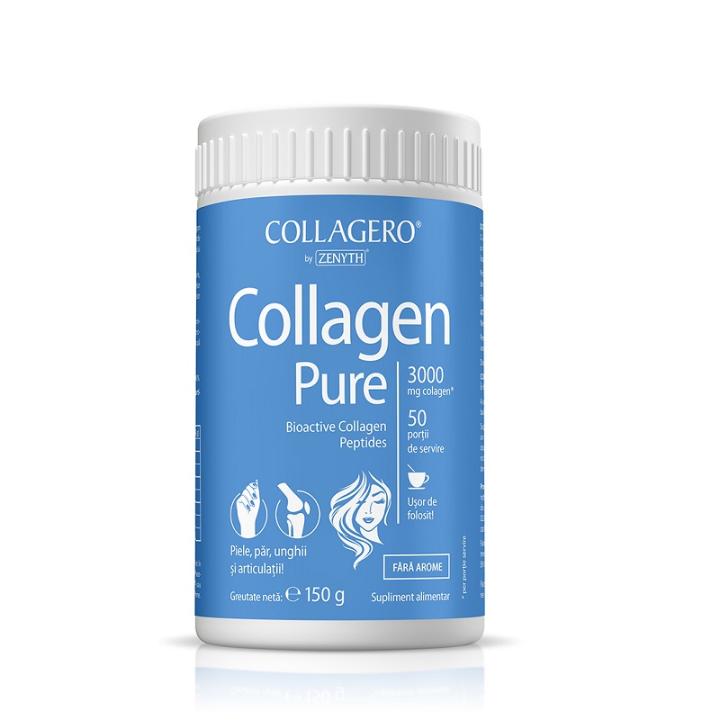 Vitamine minerale si antioxidanti - Zenyth Collagen Pure 150 gr, farmacieieftina.ro