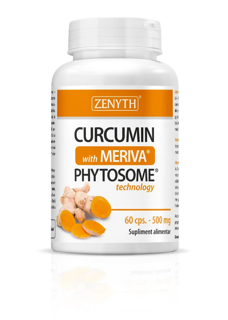 Articulatii si sistemul osos - Zenyth Curcumin With Meriva Phytosomex 60 Cps, farmacieieftina.ro