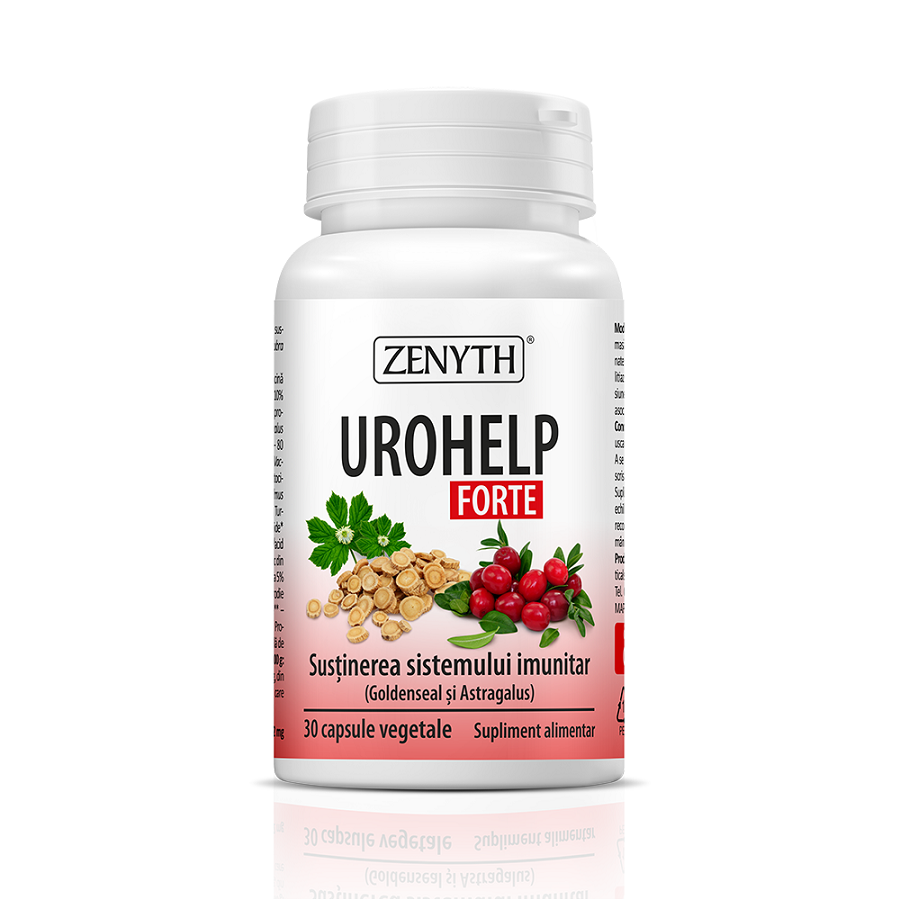 Infectii urinare - Zenyth Urohelp Forte 30 Cps., farmacieieftina.ro