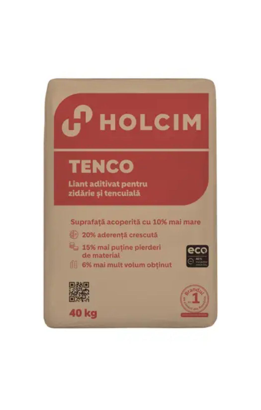 Liant aditivat pentru zidarie si tencuiala, Tenco MC 12.5, 40 kg