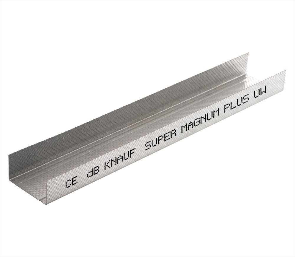 Profile gips-carton dB Knauf Super Magnum Plus® UW 100, 4 m
