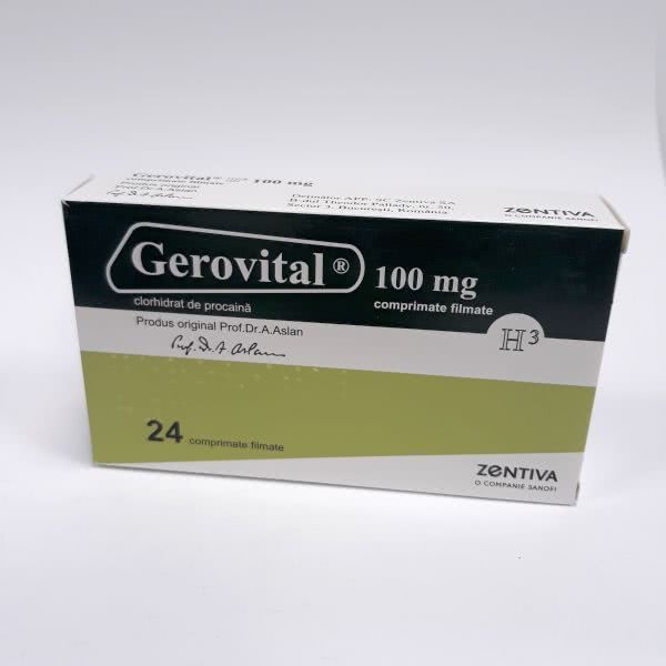 Mainstream edge Anyone OTC-Medicamente fara reteta Gerovital H3 100 mg, 24 comprima...