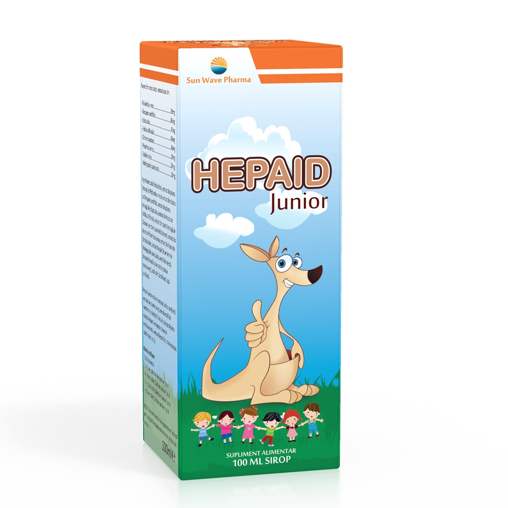Vitamine Si Suplimente Hepaid Junior Sirop 100 Ml Sun Wave Vitamine Si Suplimente Hepaid Junior Sirop 100 Ml Sun Wave