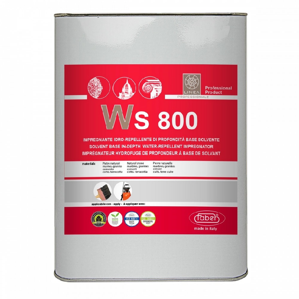 Impermeabilizanti piatra naturala - Impermeabilizant WS800, 1L Faber pentru piatra naturala, marmura, granit, travertin, beton, stoneproof.ro