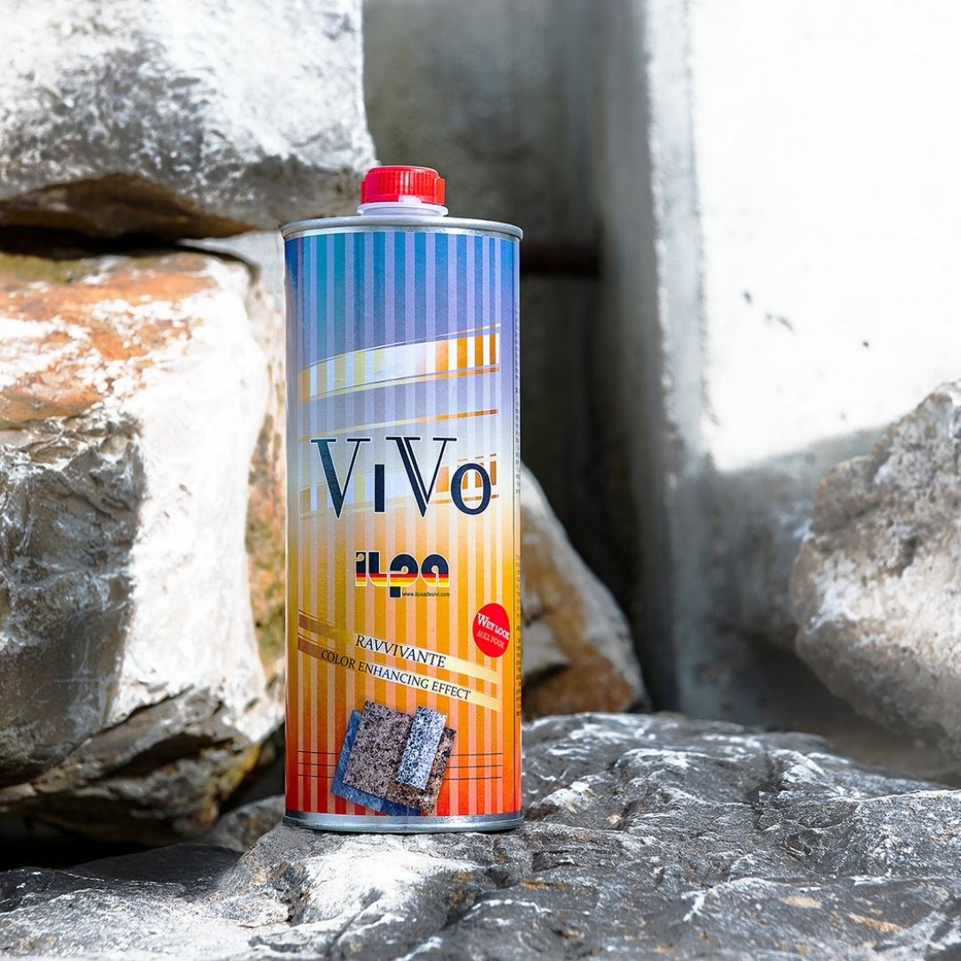 Impermeabilizant cu usor efect de umed pentru intensificarea culorii pietrei naturale si marmurei, Vivo, Ilpa, 0.75L, [5],stoneproof.ro
