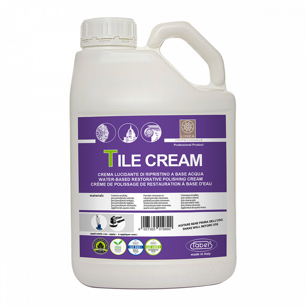 Polishare si indepartare zgarieturi - TILE CREAM cremă pe bază de apă cu efect abraziv ultra-fin, stoneproof.ro