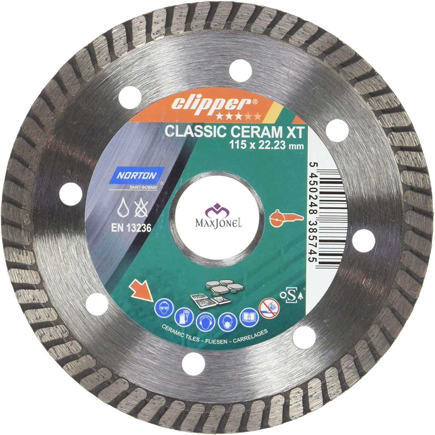 Disc diamantat Norton Clipper Classic Ceramic XT Ø 115X22.23 mm
