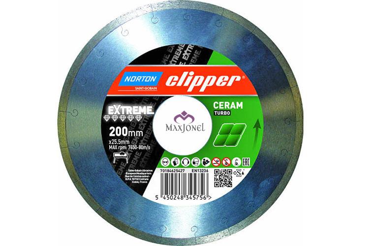 Disc diamantat Norton Clipper Extreme Ceramic Ø 250x25,40 mm