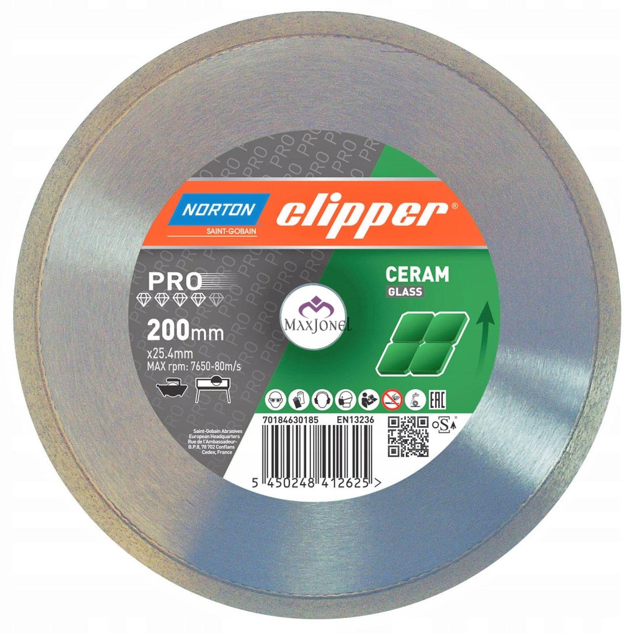 Discuri diamantate , Norton Clipper Maxjonel Echipamente Con