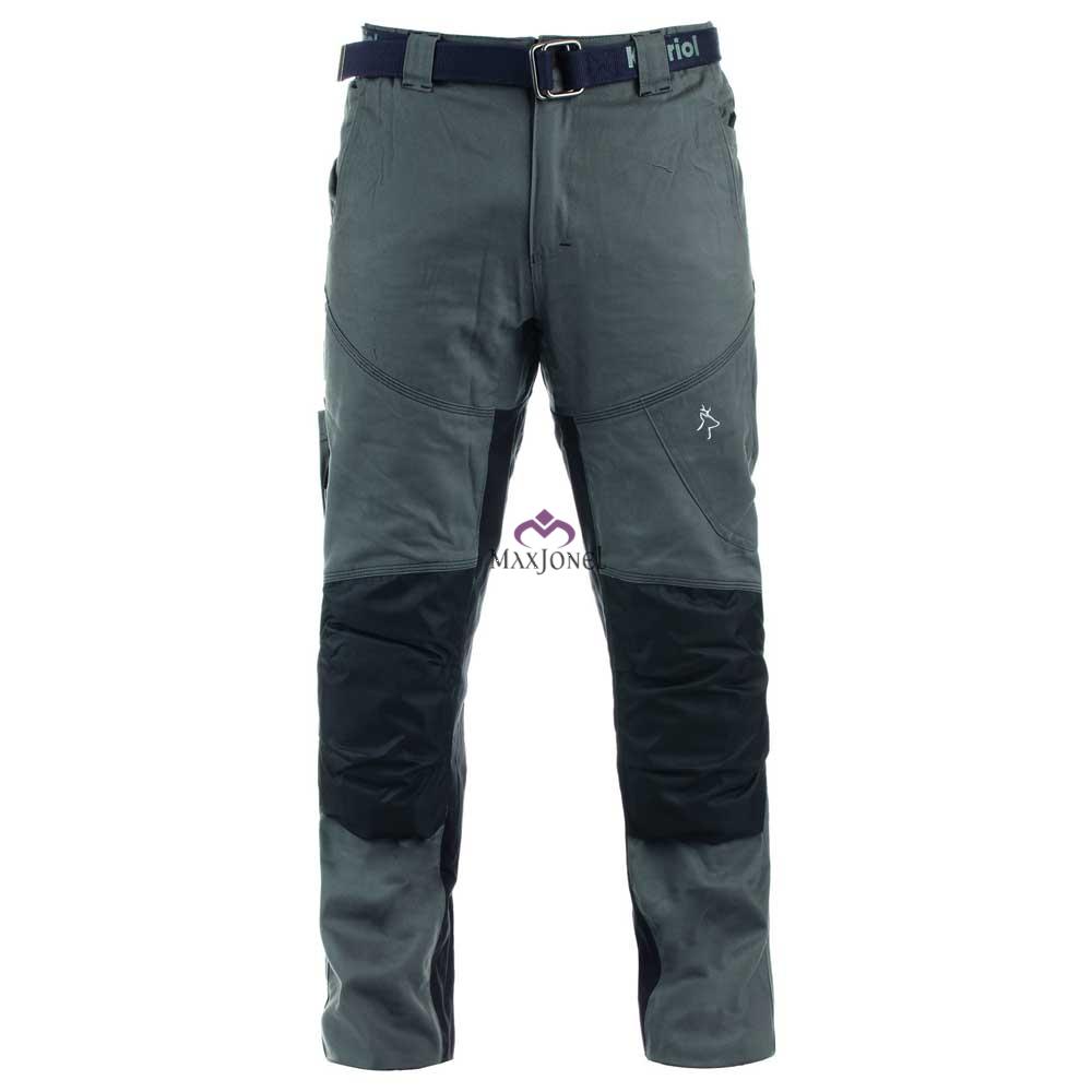Pantaloni Niger gri/negru Kapriol L KP31057