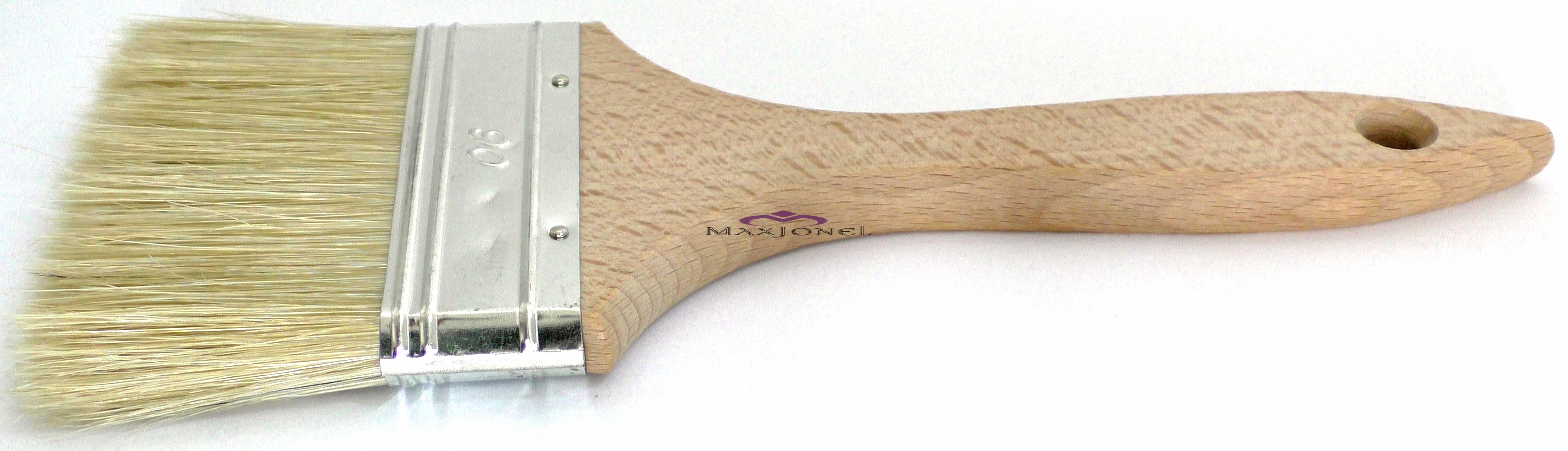 Pensula maner lemn - fir natural 90 mm