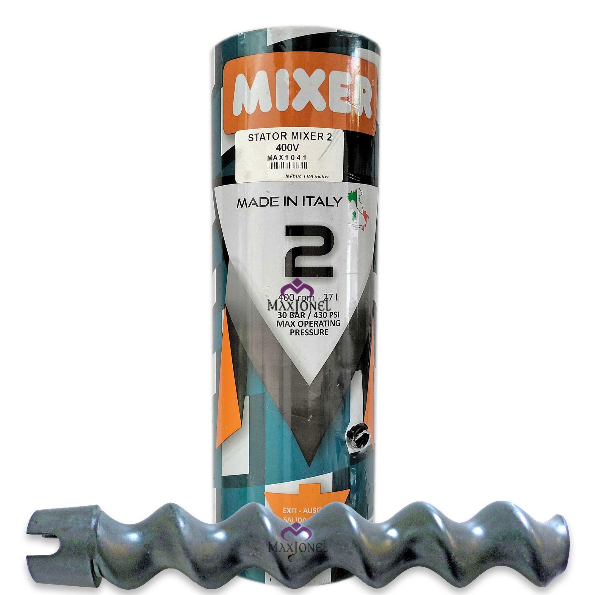 Set 1 X Rotor Mixer 2 + Stator Mixer 2 400V SETMIXER1 Maxjon...