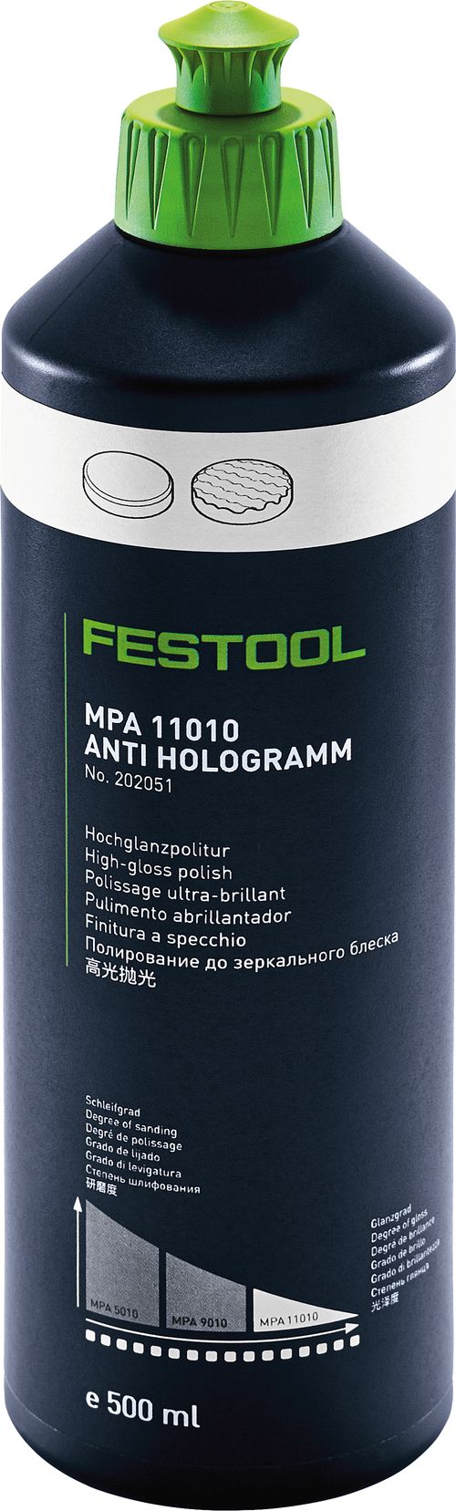 Festool Solutie de polisare MPA 11010 WH/0,5L
