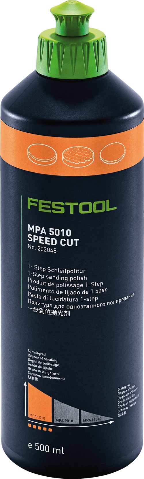 Festool Solutie de polisare MPA 5010 OR/0,5L