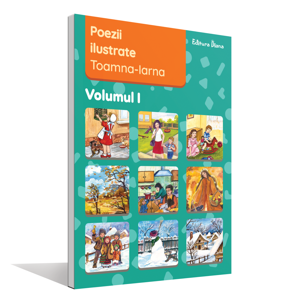Poezii ilustrate-Vol I – Toamna-Iarna, A4 edituradiana.ro