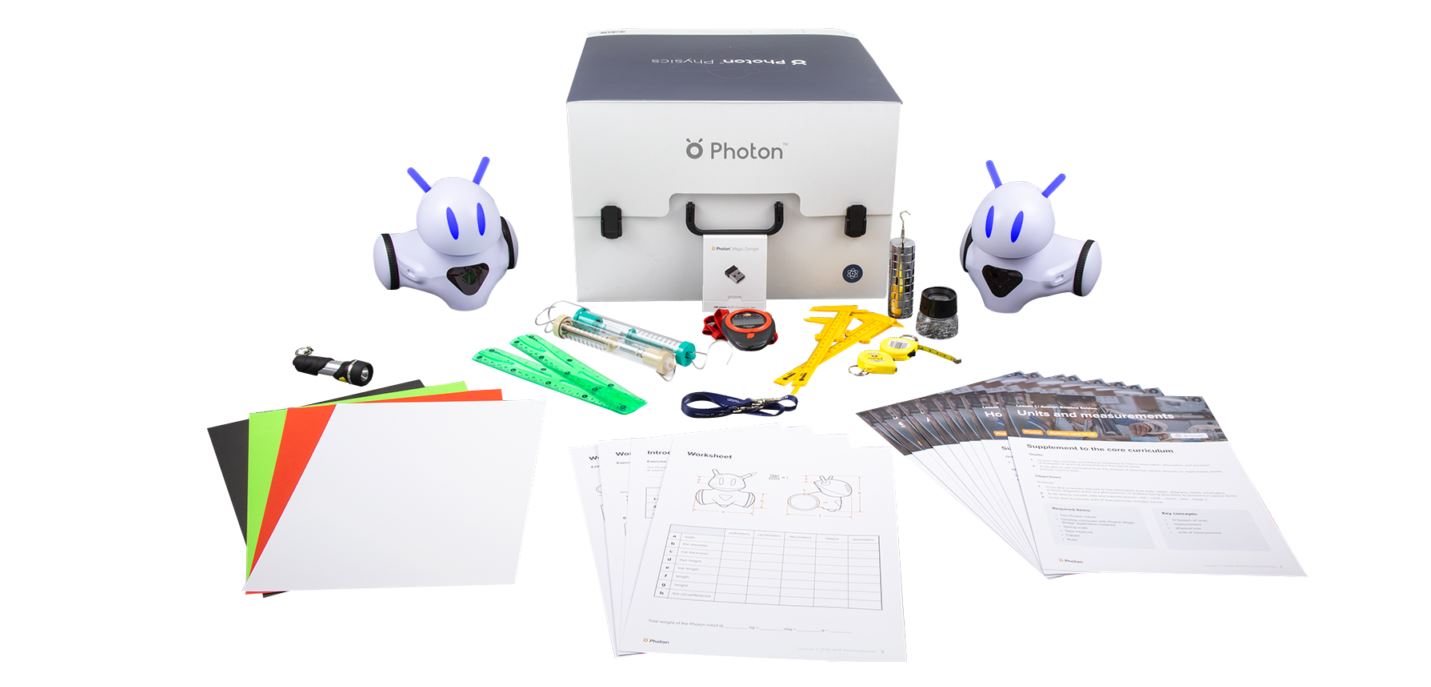 Kit robotic – Învață și experimentează fizica alături de robotul Photon edituradiana.ro imagine 2022