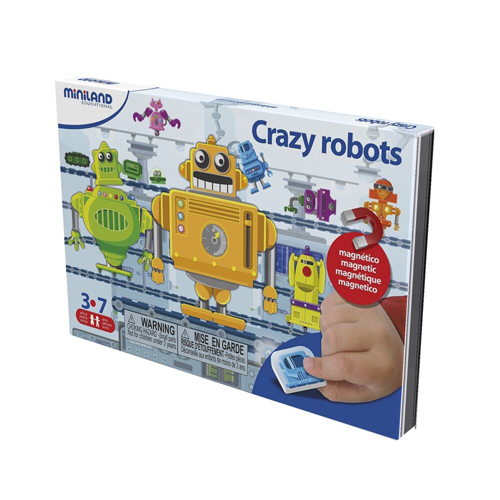 Joc magnetic STEM - Crazy Robots