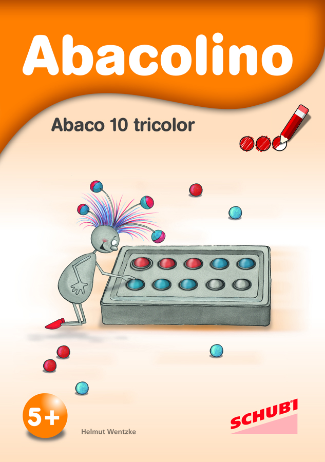 Abacolino - Carte de activități pentru abacul tricolor 10
