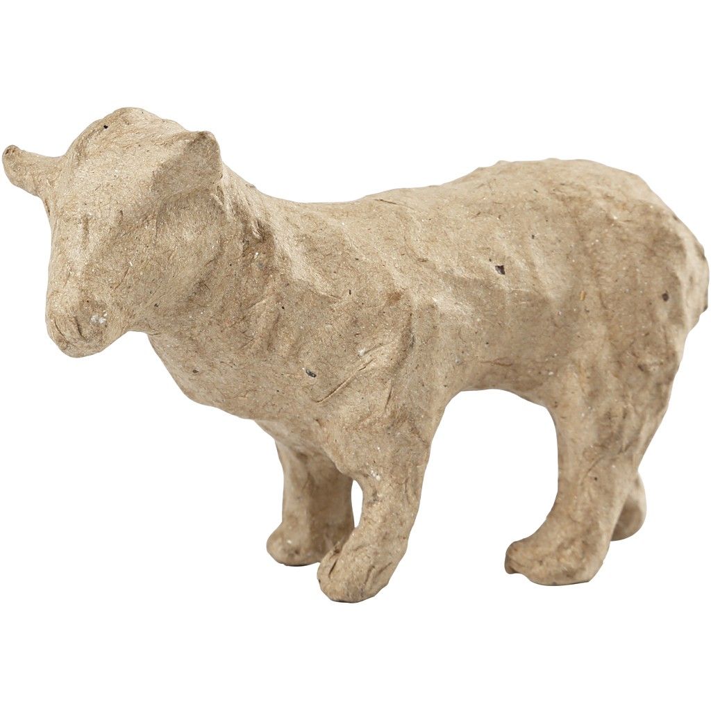Animale de la fermă - oaie din hârtie manuală