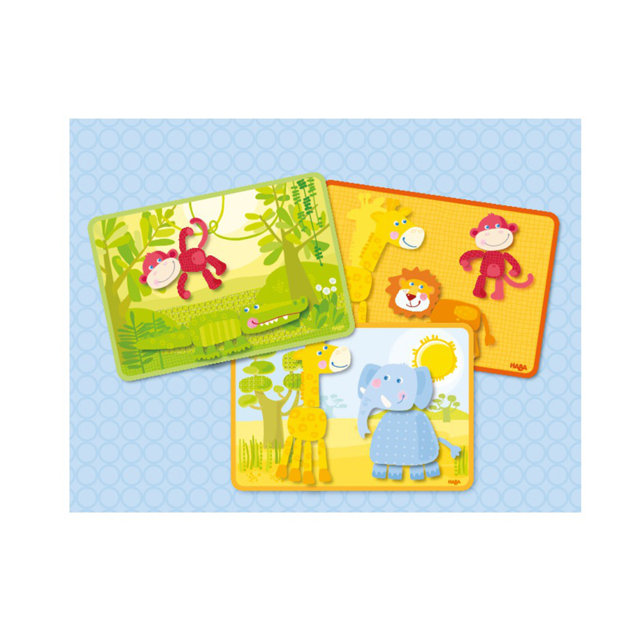 Animale din Safari - Joc magnetic