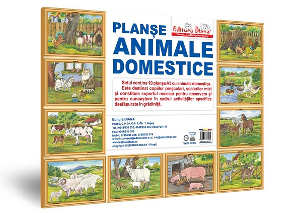 Animale domestice - Mapă