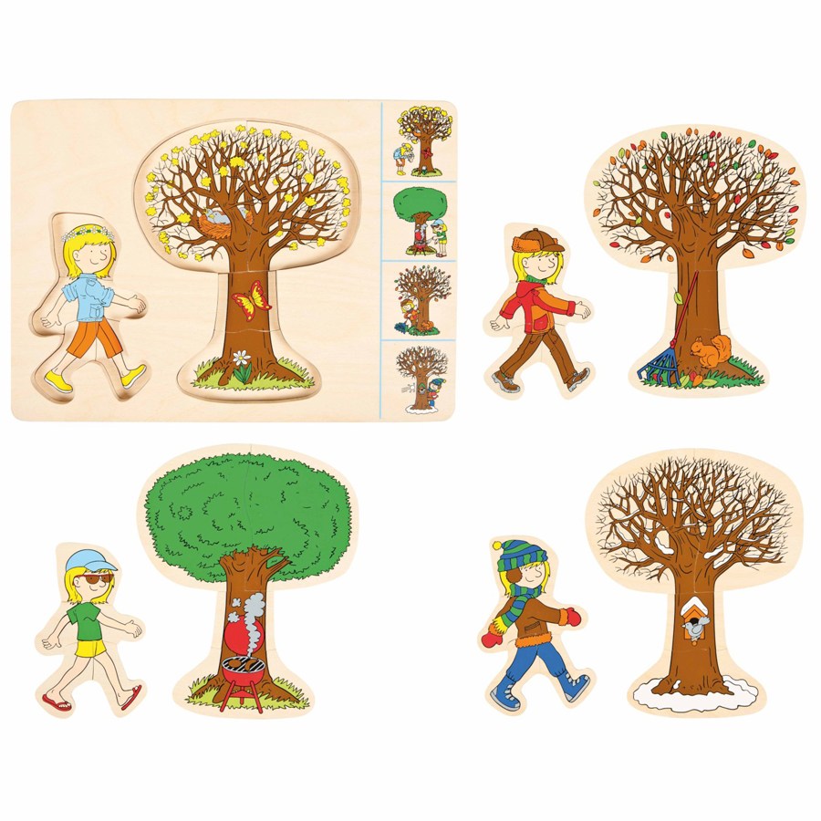 Anotimpurile – puzzle