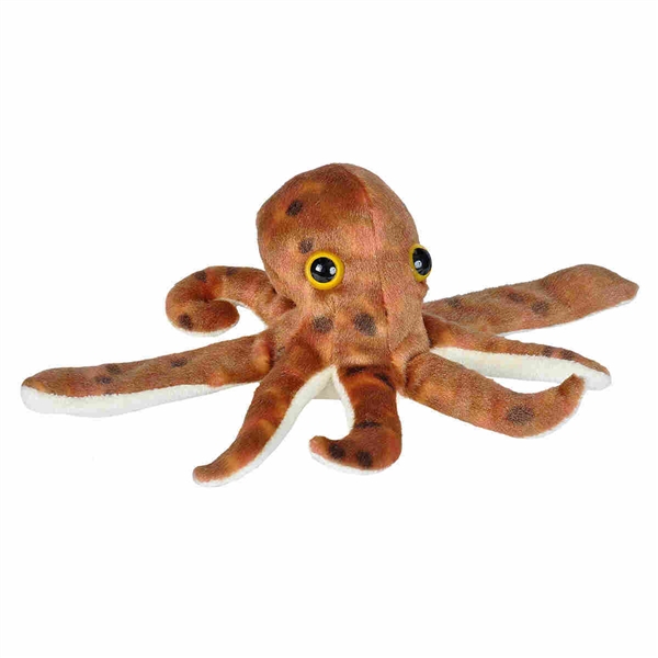 Brățară din pluș - caracatiță, 18 cm