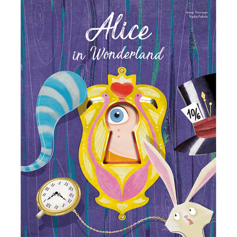 Carte cu decupaje fine și dantelate – Alice în Țara Minunilor Alice poza 2022