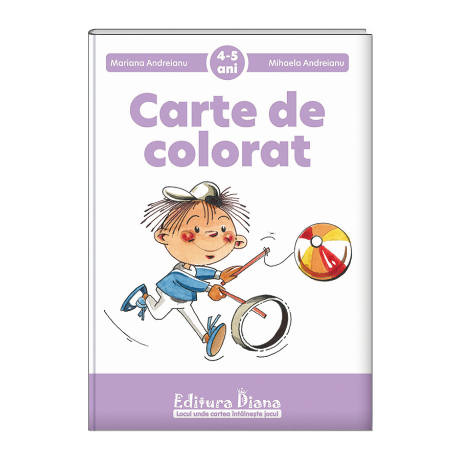 Carte de colorat, 4-5 ani (B5) edituradiana.ro