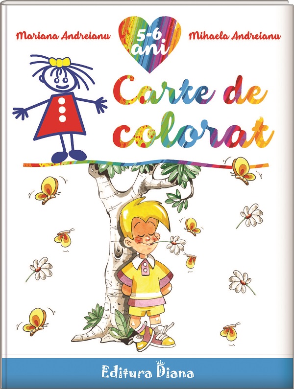 Carte de colorat B5 (5-6 ani) edituradiana.ro