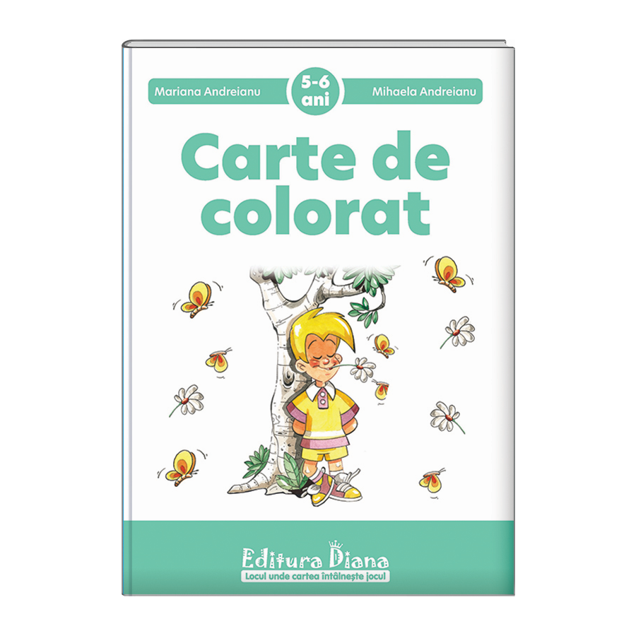 Carte de colorat, 5-6 ani (B5) edituradiana.ro