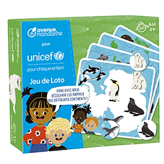 Colecție unicef - joc de loto