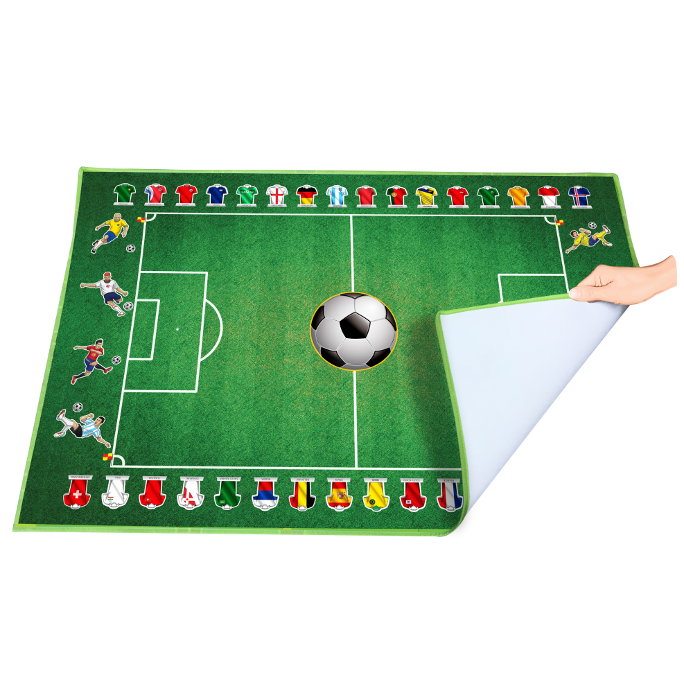 Covoraș de joacă – Teren de fotbal (150 x 100 cm) edituradiana.ro imagine 2022