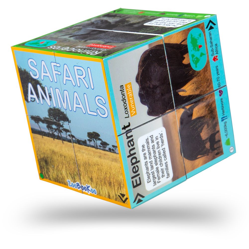 Cub pliabil - animale din safari