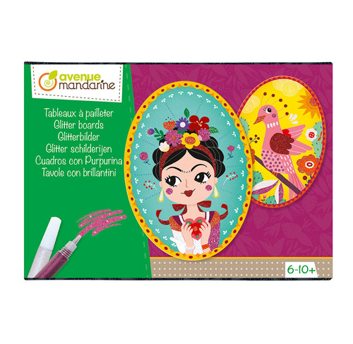 Cutie creativă - să decorăm cu sclipici